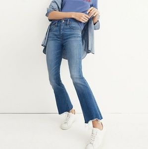 Madewell Cali Demi Raw Hem Jeans